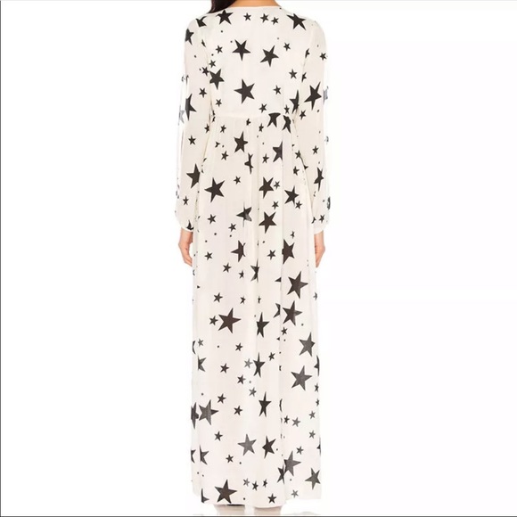 🌟Stars Cotton White Black Swim Coverup - Picture 6 of 8